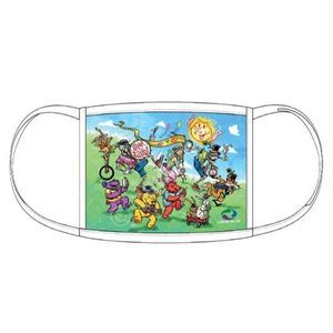 Liquid Blue Grateful Dead Face Mask Covering Join The Band New